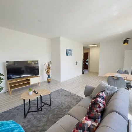 Апартаменты Hochwertiges Ferienappartement, Zwischen Bodensee & Rheinfall Гайлинген